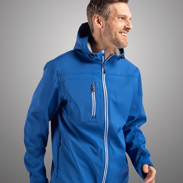 Clique Clique Telemark Eco Stretch Softshell Full Zip Mens Hooded Jacket MQO00075 Clique Telemark Eco Stretch Softshell Full Zip Mens Hooded Jacket Thumbnail