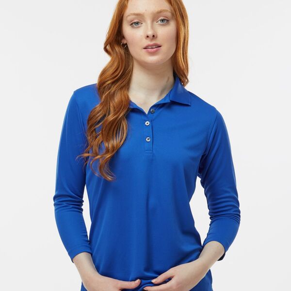 PRG LDY MINI MESH L/S POLO Thumbnail